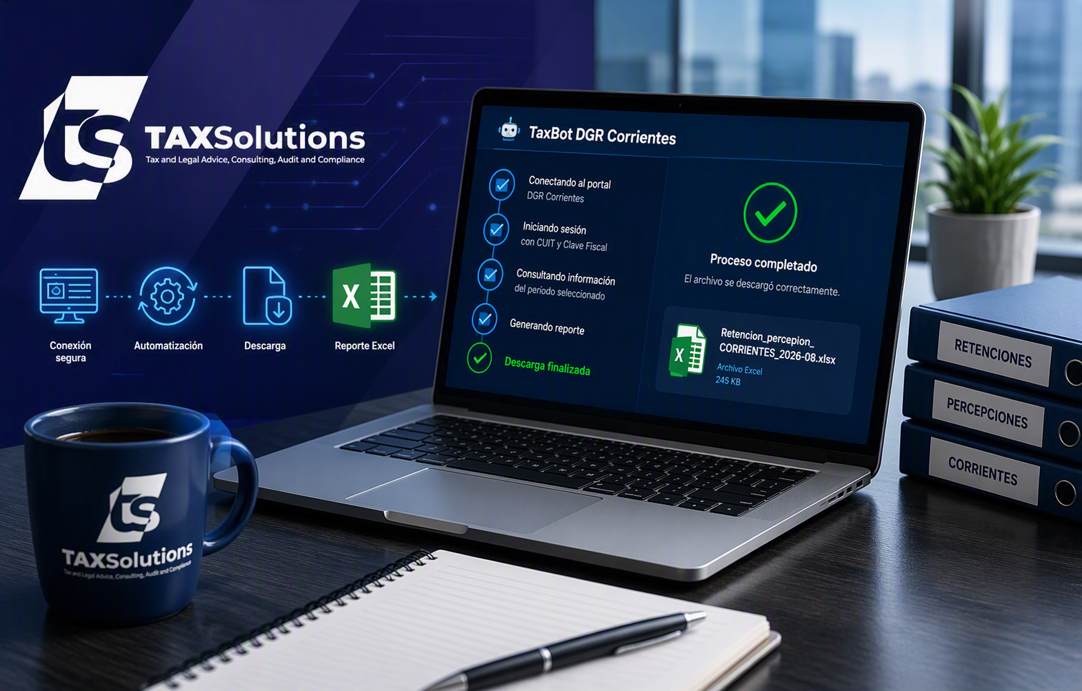 TaxBot DGR Corrientes: Automatización de Retenciones y Percepciones